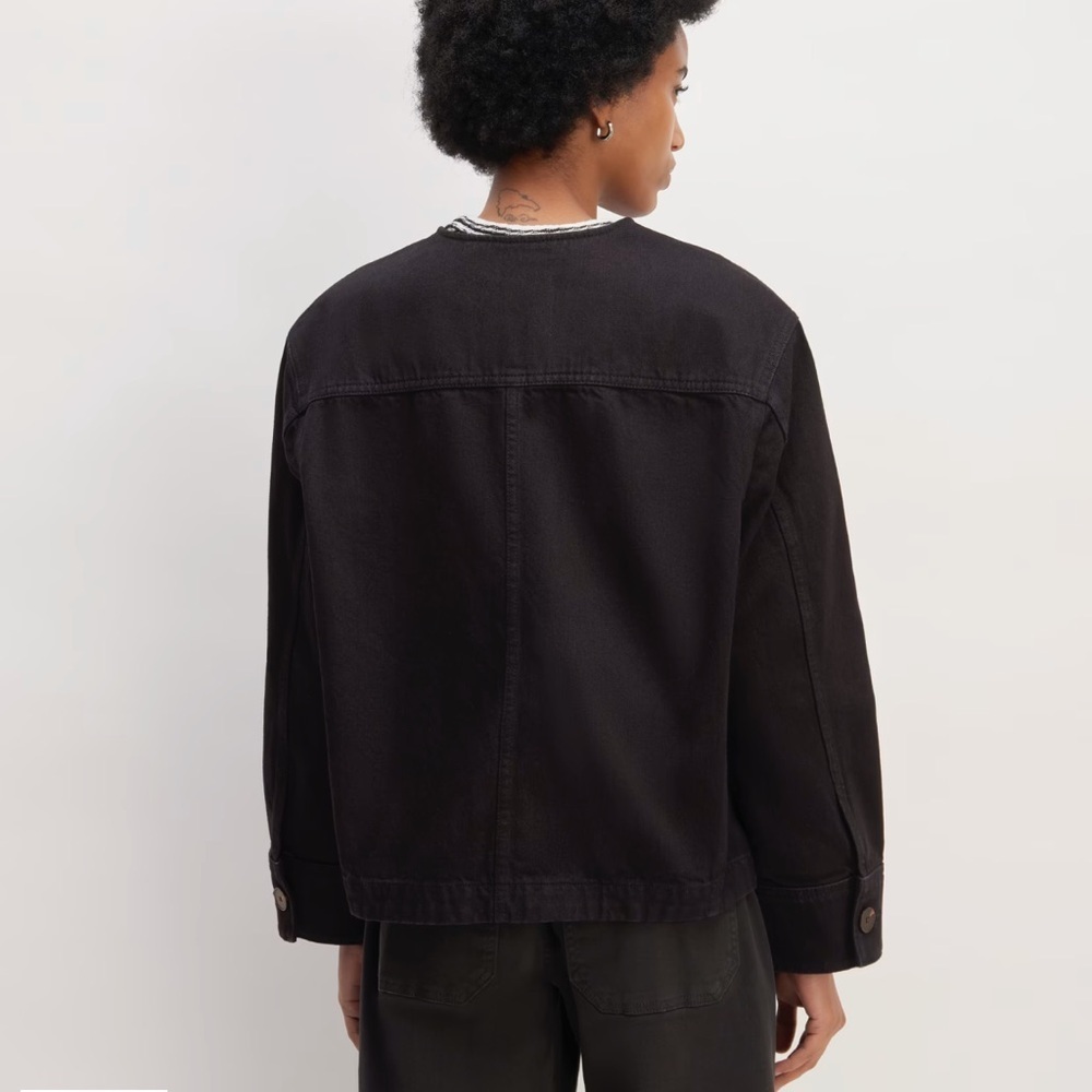 Everlane Black Utility Jacket - image 8